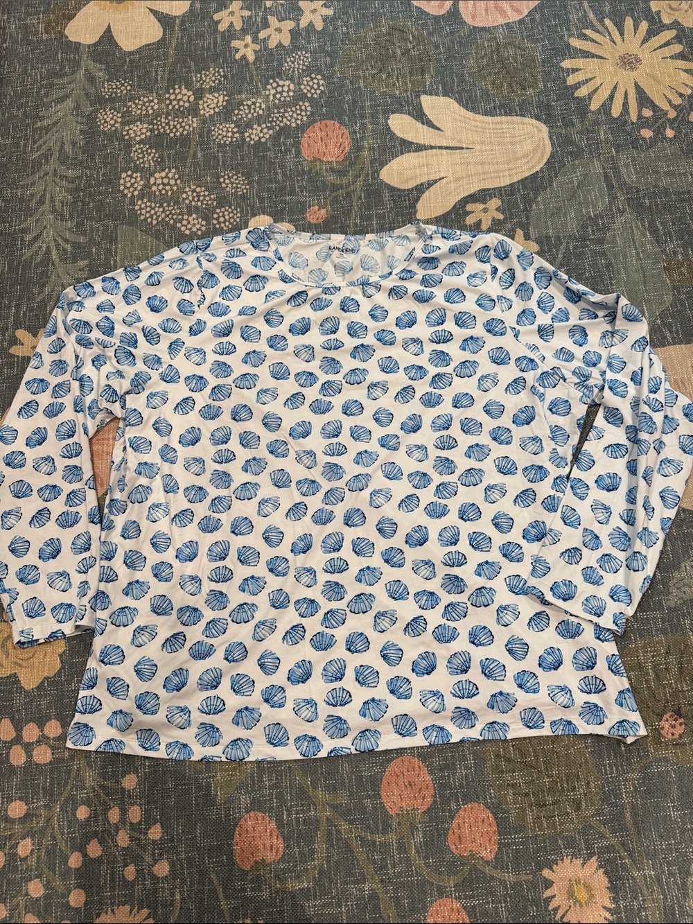 Lands End Swim Shirt Sz 2x long